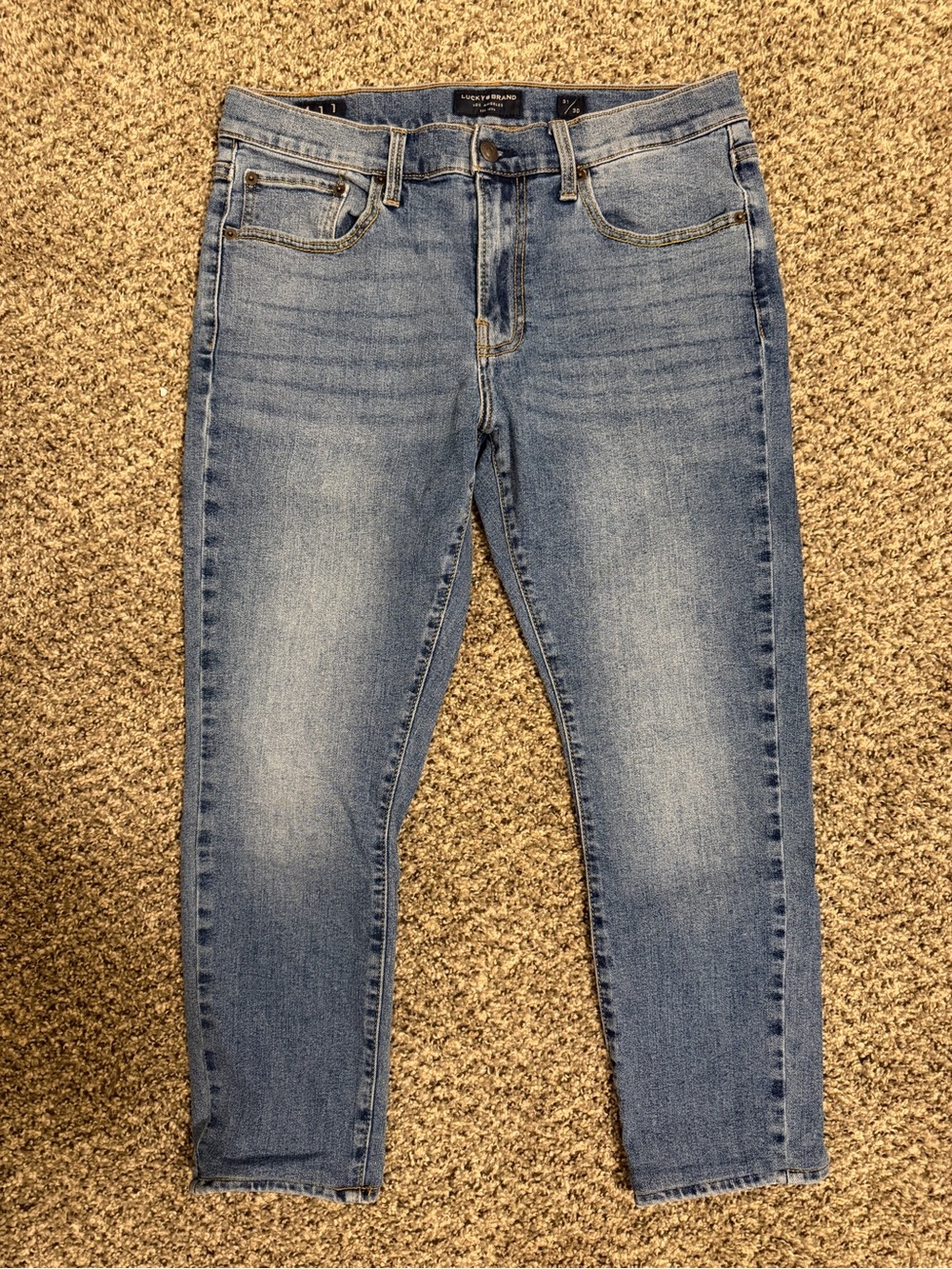 Lucky Brand Women's Straight Leg Light Blue Jeans